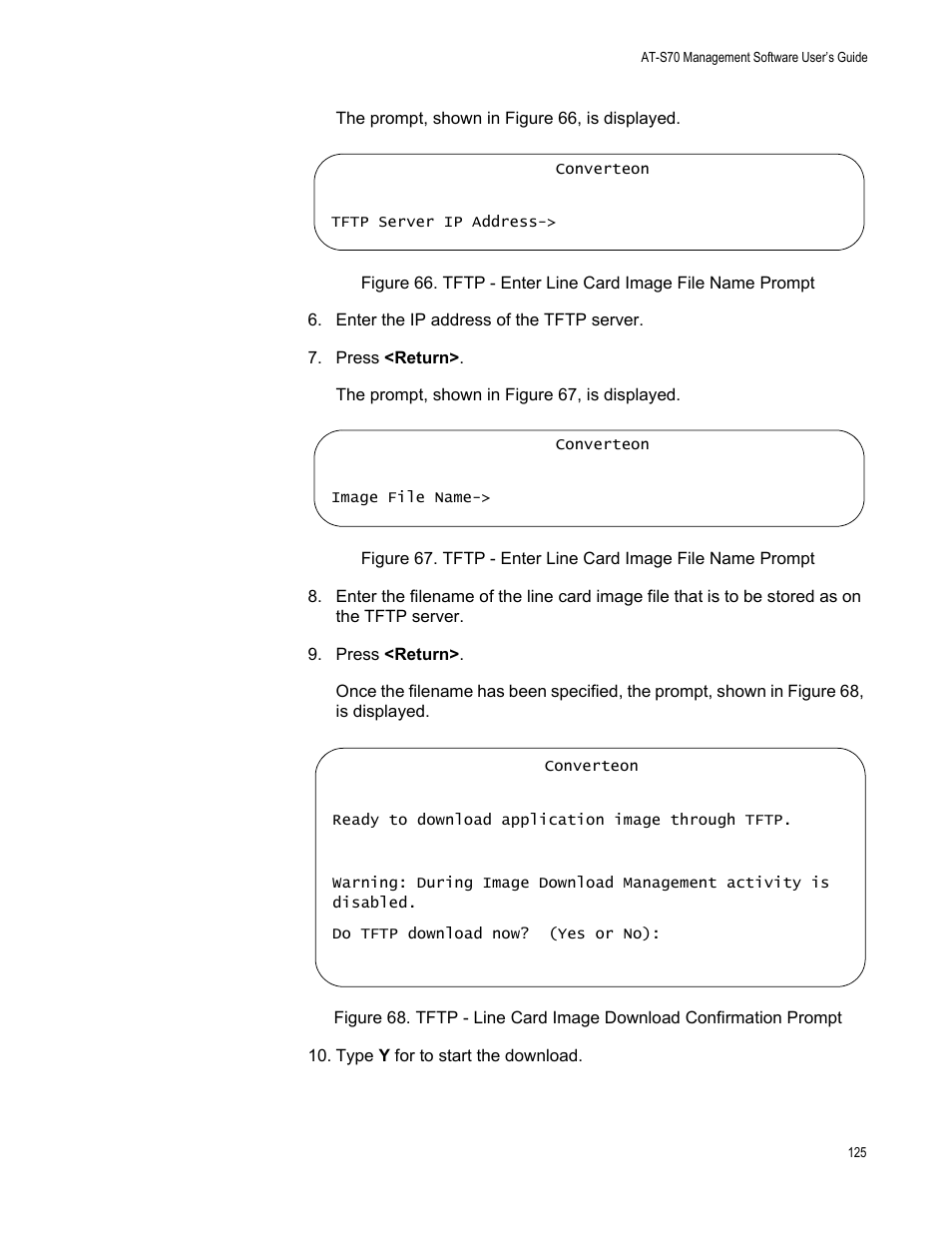 Allied Telesis AT-S70 User Manual | Page 125 / 134