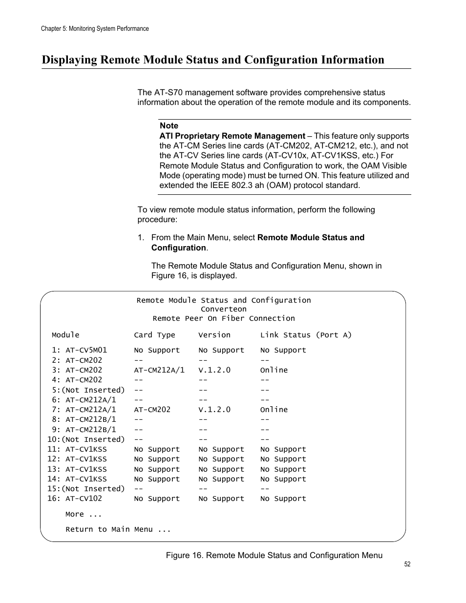 Allied Telesis AT-S70 User Manual | Page 52 / 134