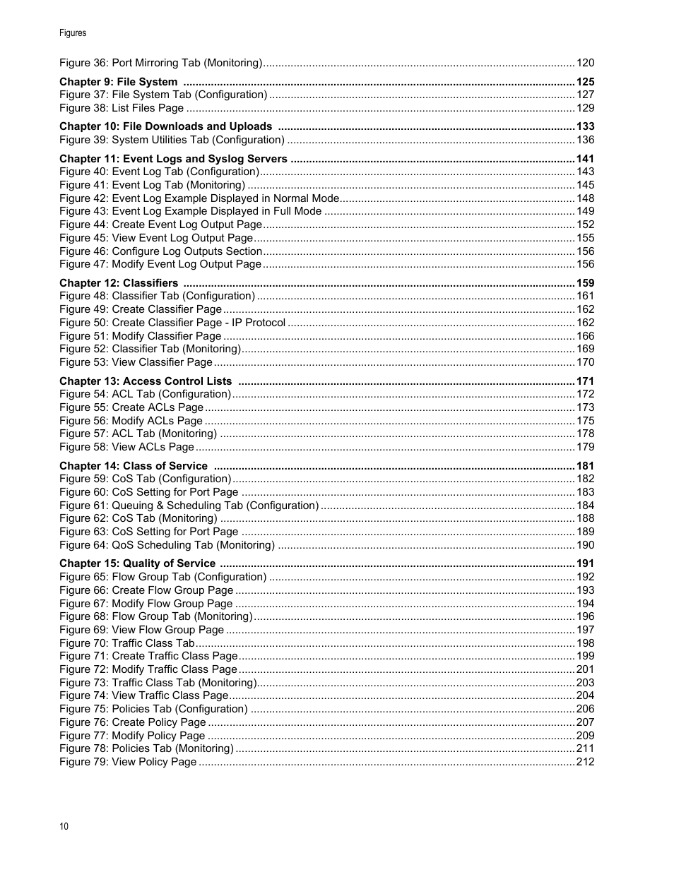 Allied Telesis AT-S63 User Manual | Page 10 / 462