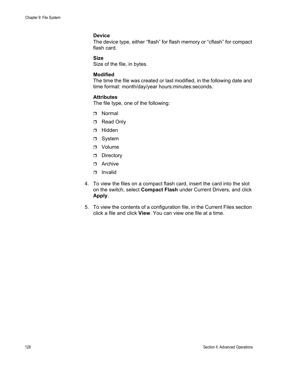 Allied Telesis AT-S63 User Manual | Page 128 / 462