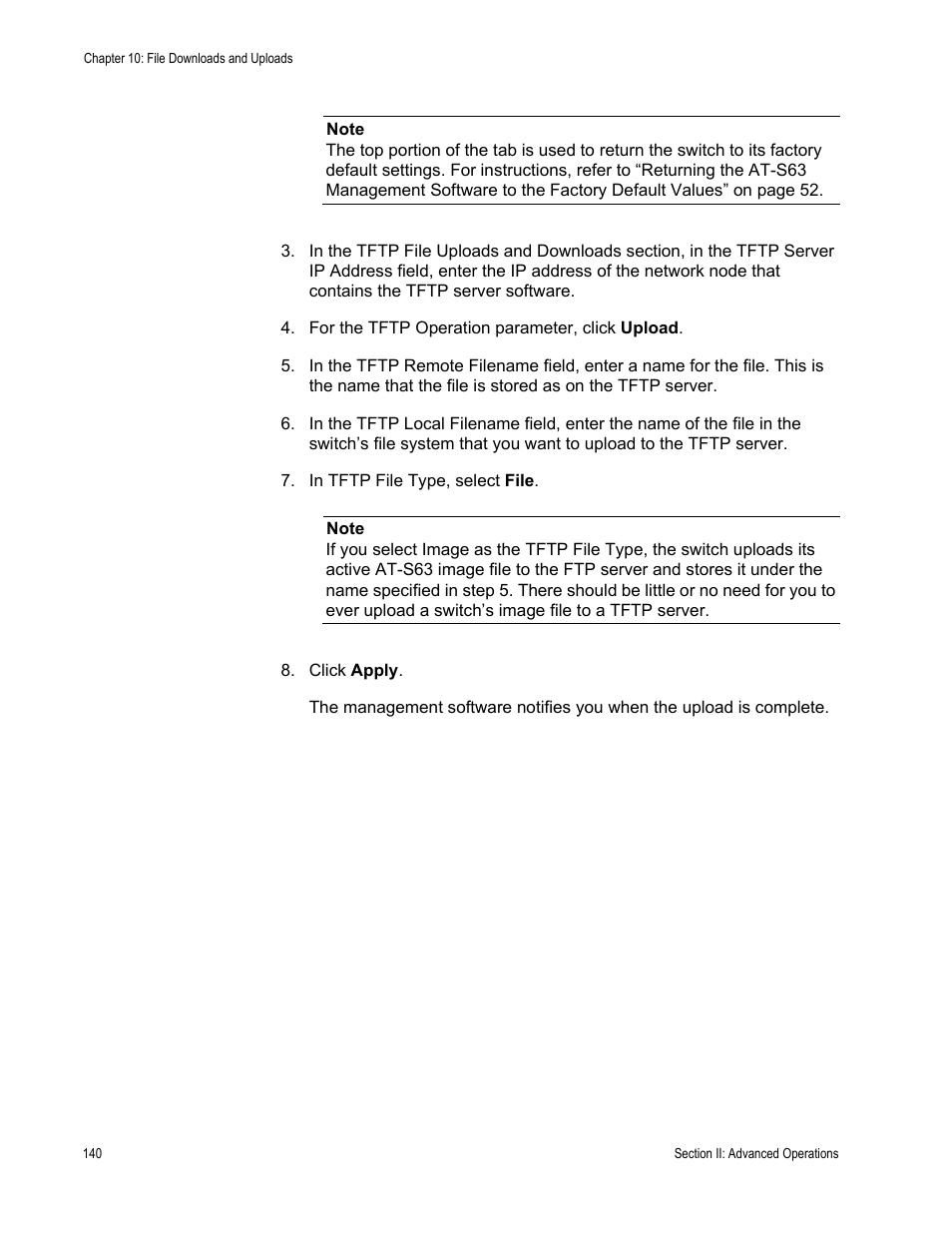 Allied Telesis AT-S63 User Manual | Page 140 / 462