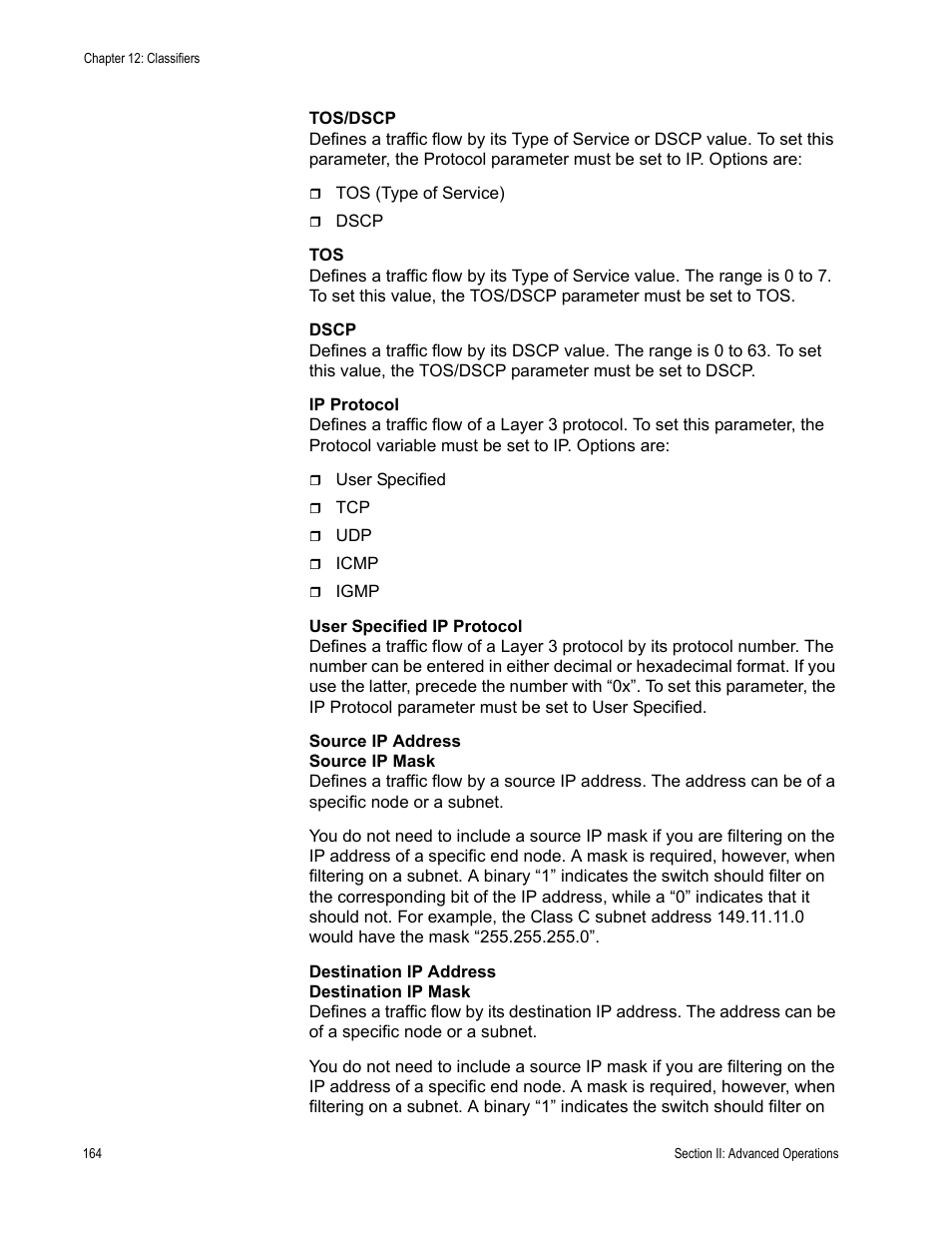 Allied Telesis AT-S63 User Manual | Page 164 / 462