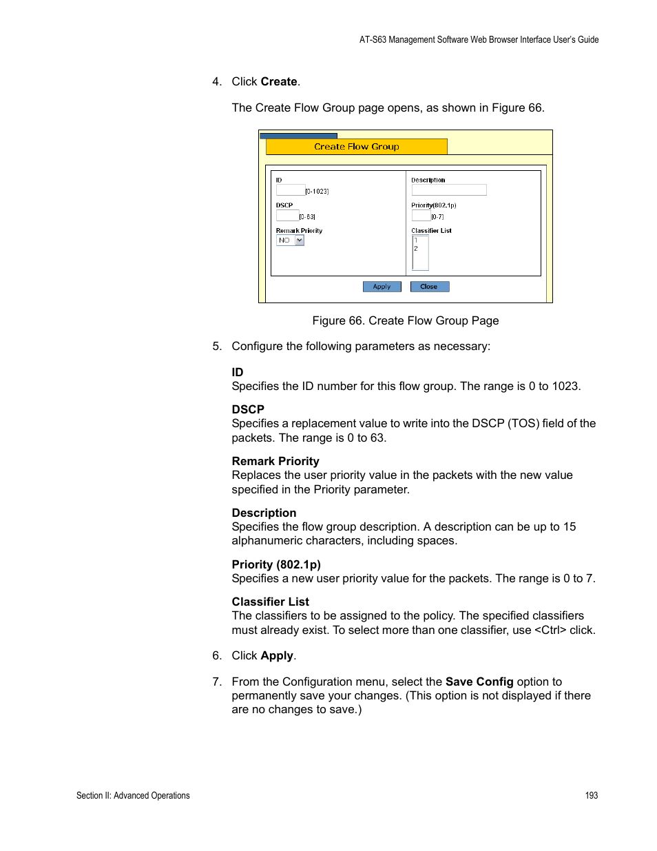 Allied Telesis AT-S63 User Manual | Page 193 / 462
