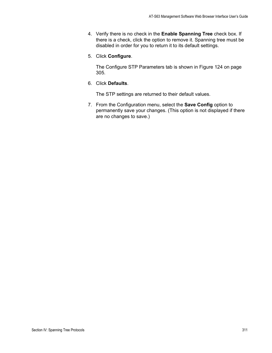 Allied Telesis AT-S63 User Manual | Page 311 / 462