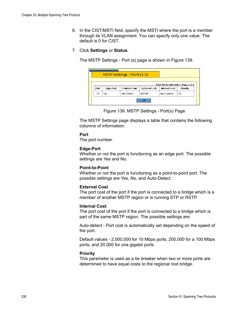 Allied Telesis AT-S63 User Manual | Page 338 / 462