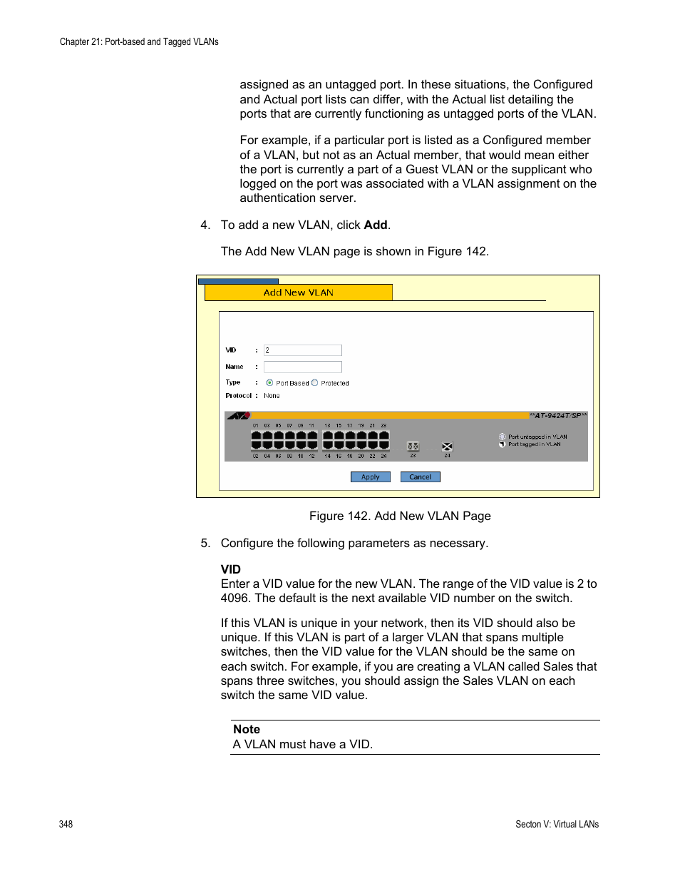 Allied Telesis AT-S63 User Manual | Page 348 / 462
