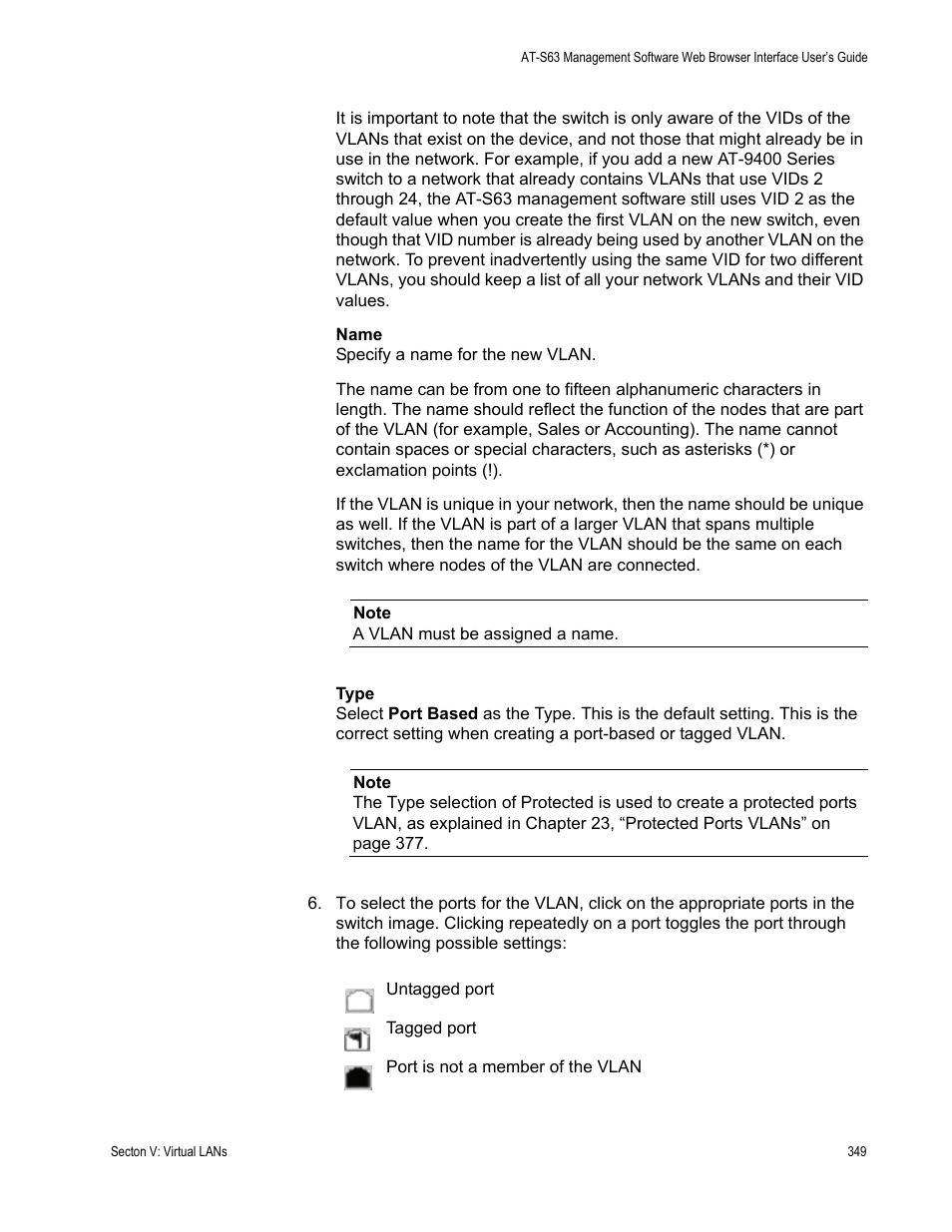 Allied Telesis AT-S63 User Manual | Page 349 / 462