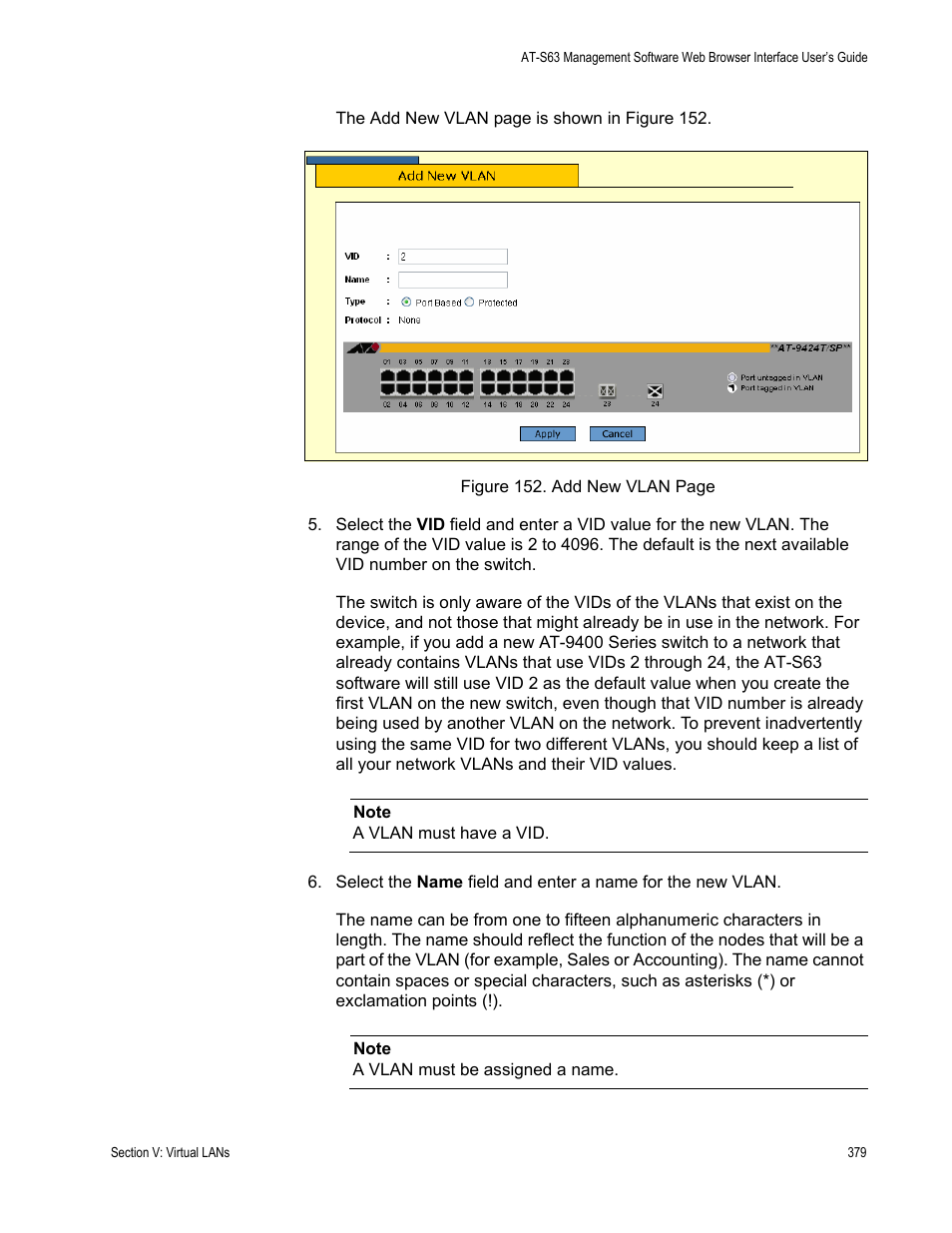Allied Telesis AT-S63 User Manual | Page 379 / 462