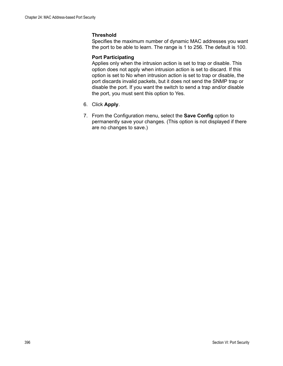 Allied Telesis AT-S63 User Manual | Page 396 / 462