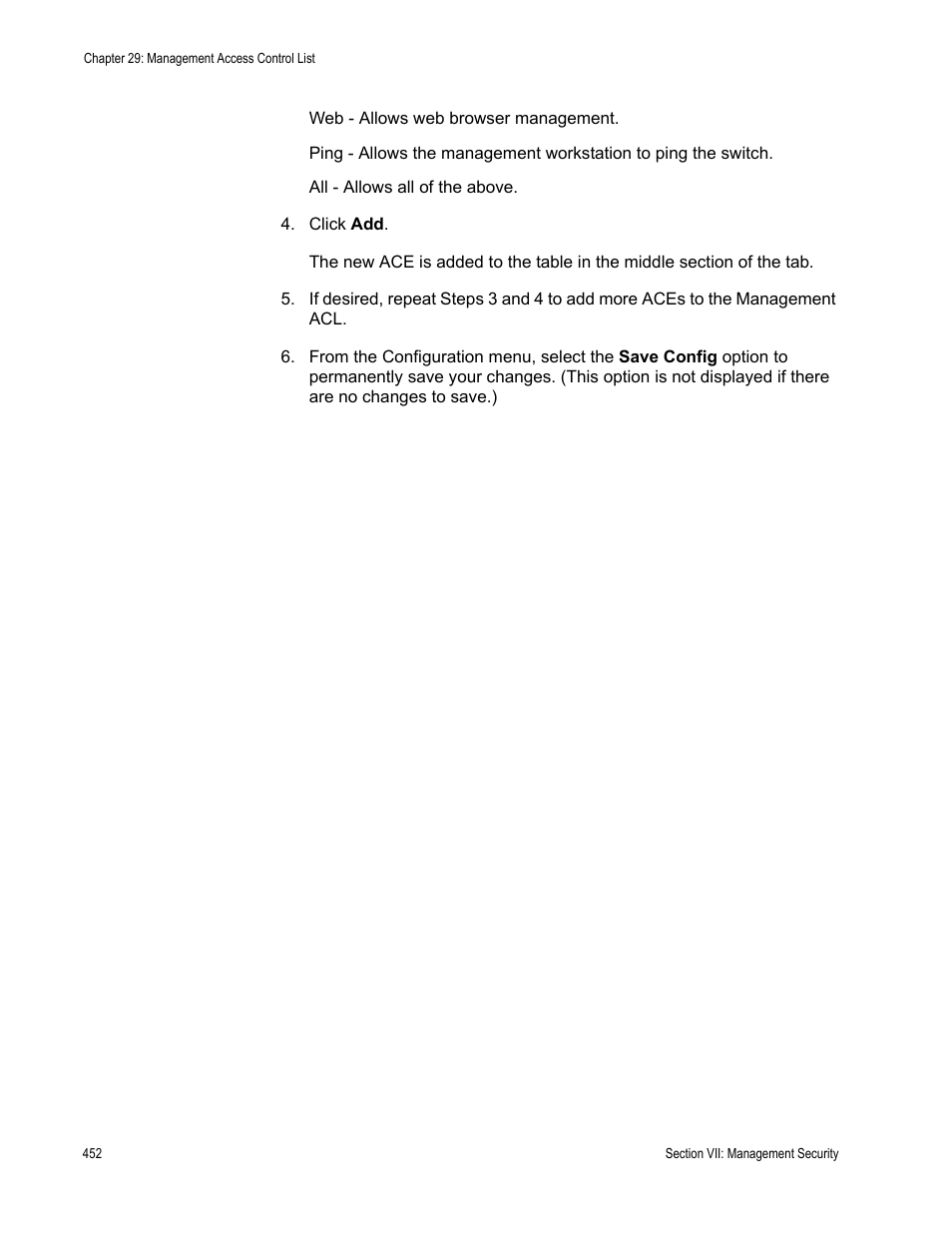 Allied Telesis AT-S63 User Manual | Page 452 / 462