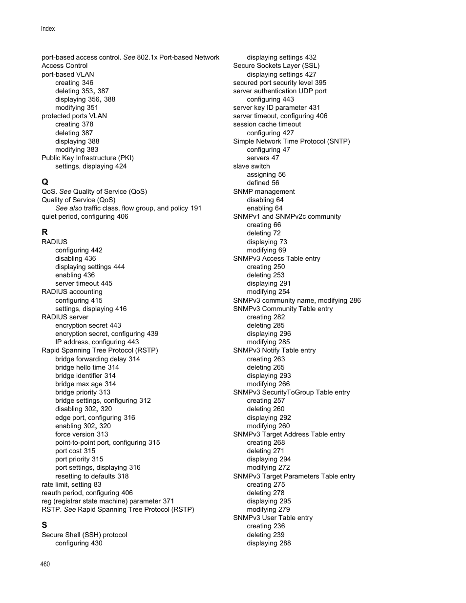 Allied Telesis AT-S63 User Manual | Page 460 / 462