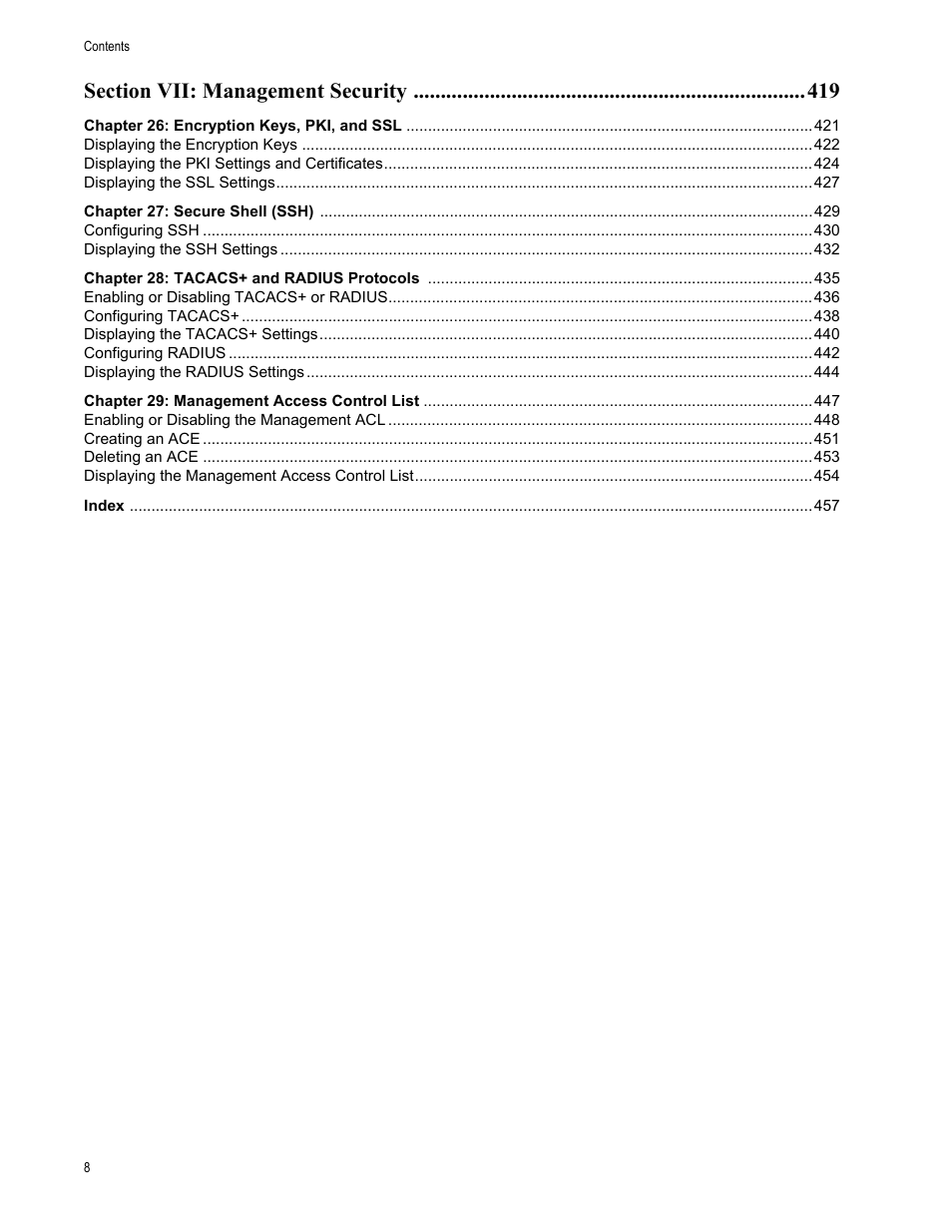 Allied Telesis AT-S63 User Manual | Page 8 / 462