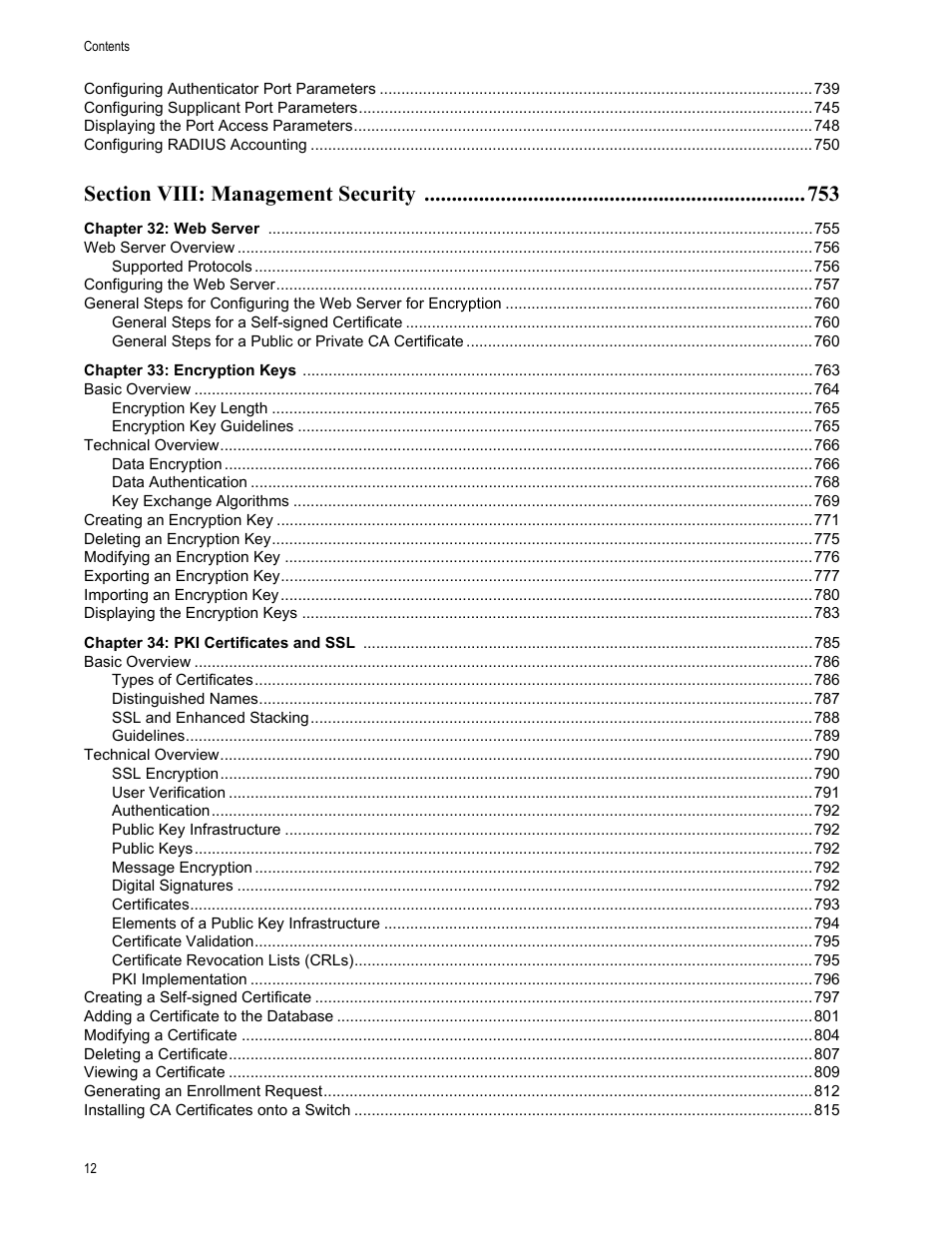 Allied Telesis AT-S63 User Manual | Page 12 / 908