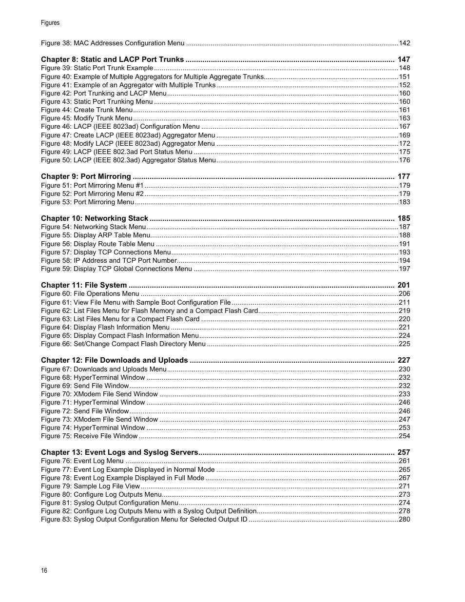 Allied Telesis AT-S63 User Manual | Page 16 / 908
