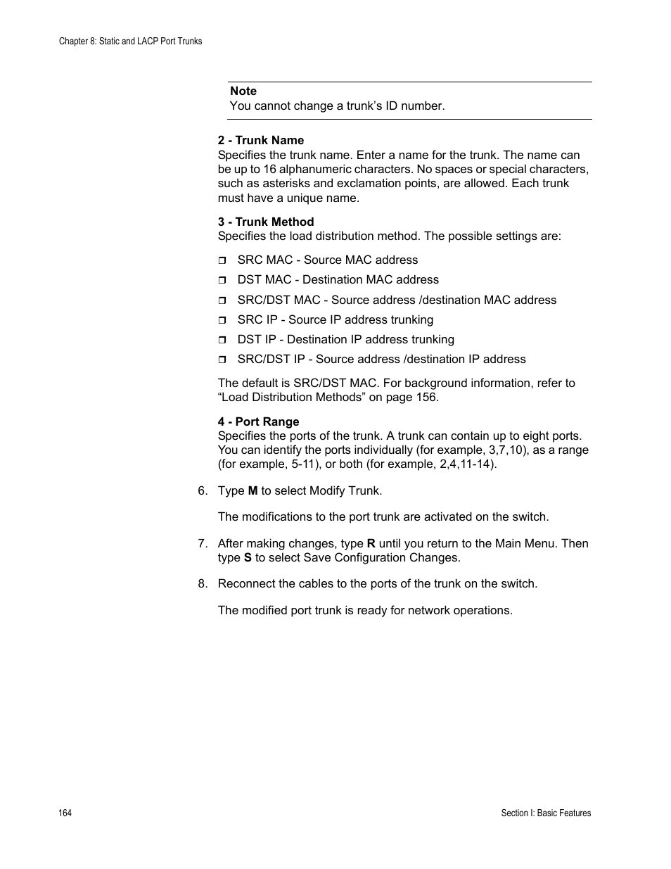 Allied Telesis AT-S63 User Manual | Page 164 / 908