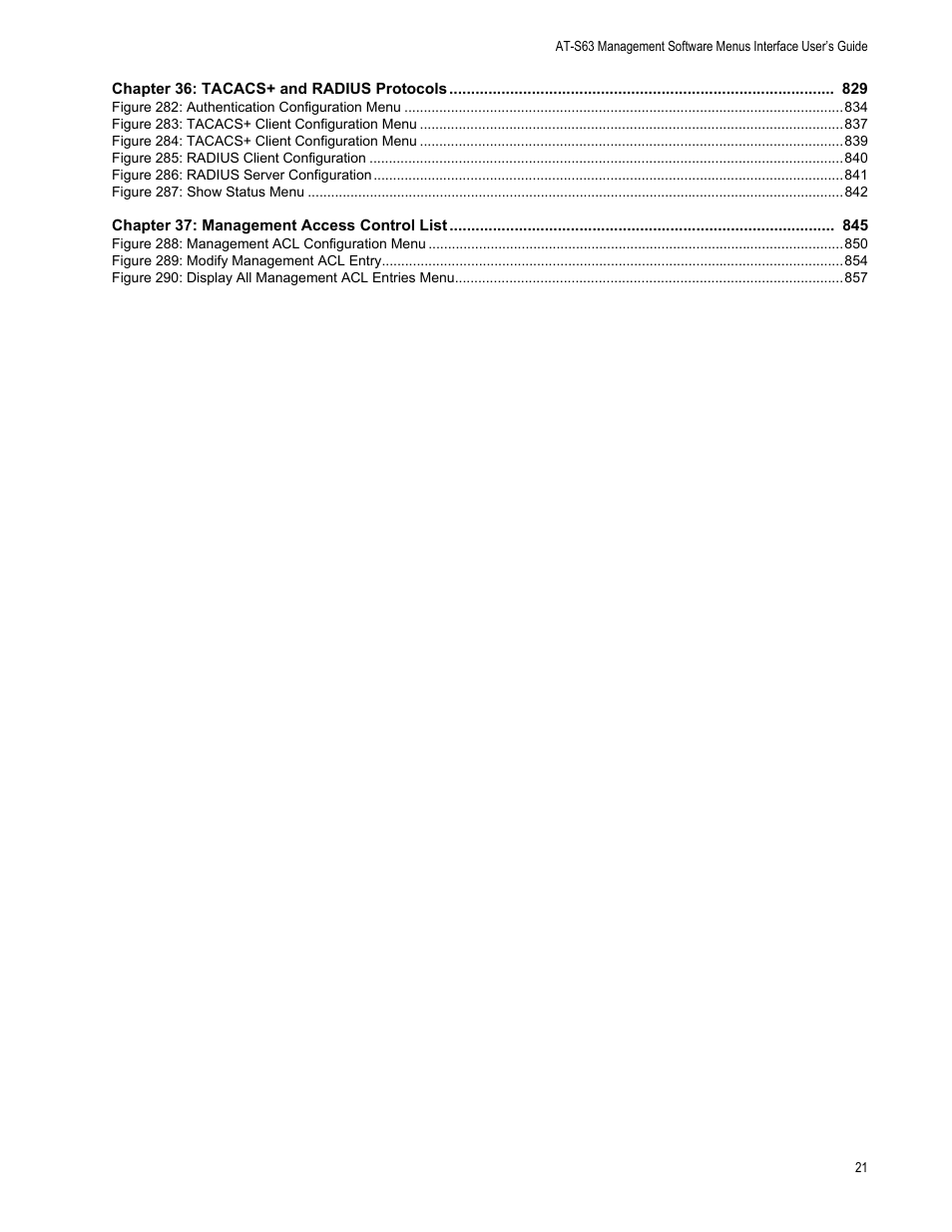 Allied Telesis AT-S63 User Manual | Page 21 / 908