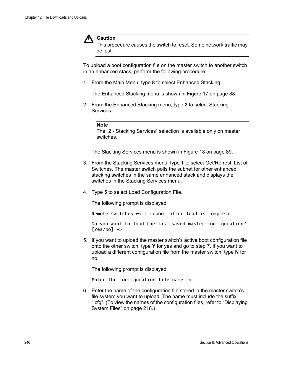 Allied Telesis AT-S63 User Manual | Page 240 / 908