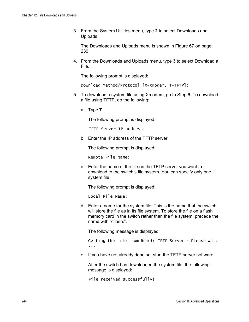 Allied Telesis AT-S63 User Manual | Page 244 / 908