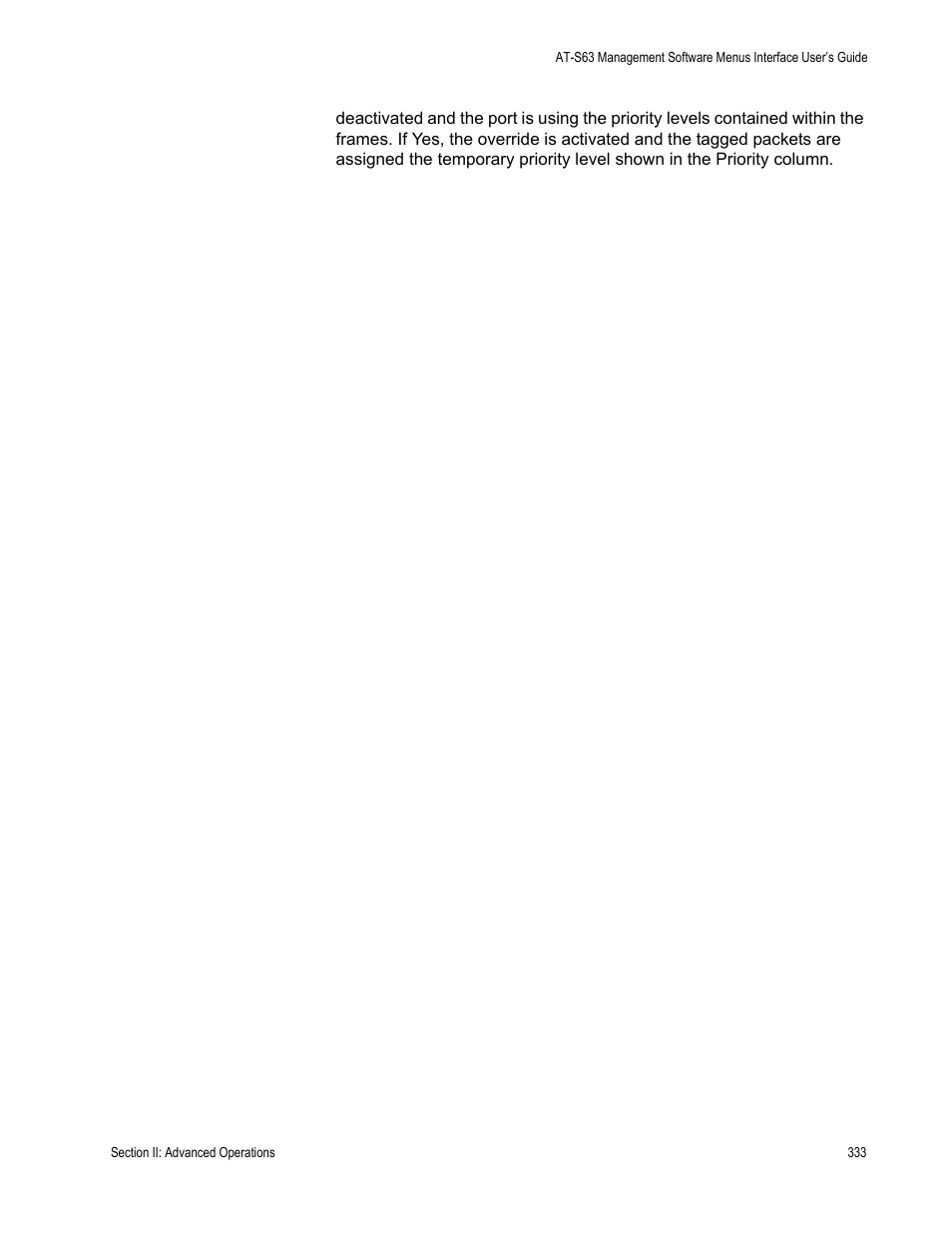 Allied Telesis AT-S63 User Manual | Page 333 / 908
