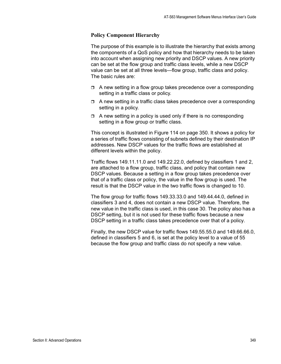 Allied Telesis AT-S63 User Manual | Page 349 / 908