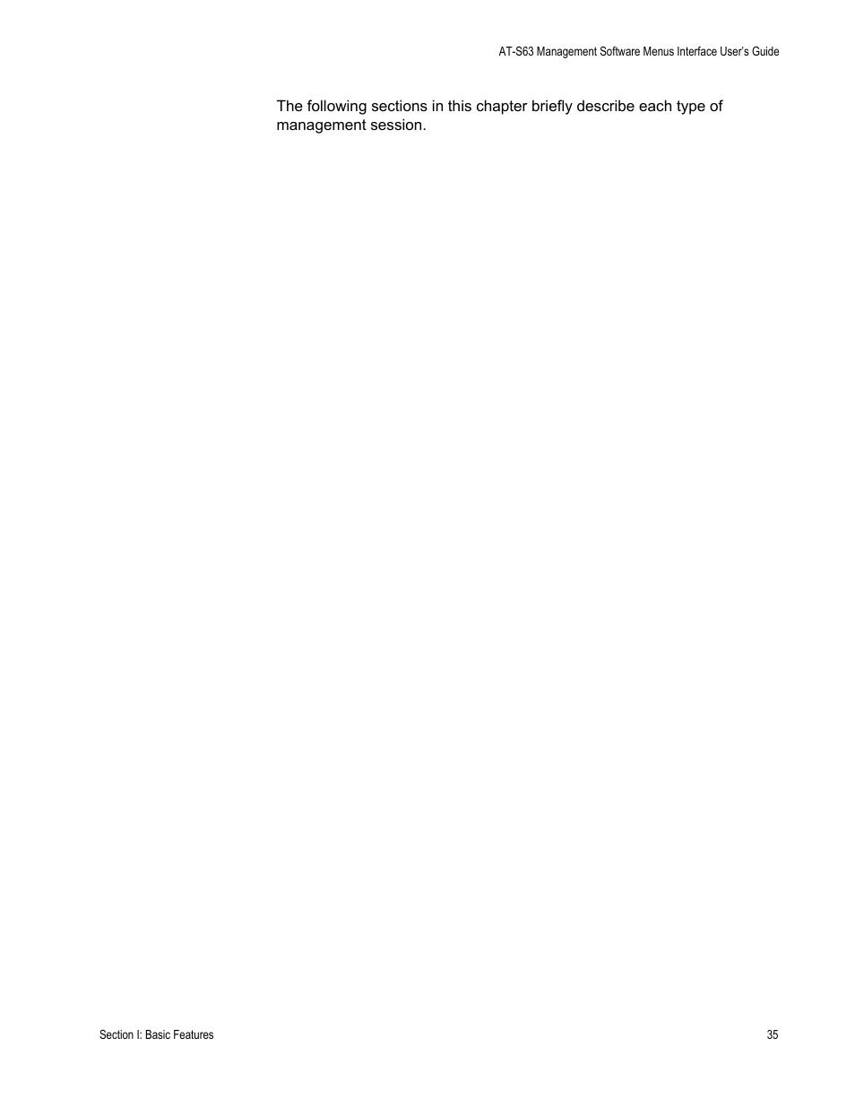 Allied Telesis AT-S63 User Manual | Page 35 / 908