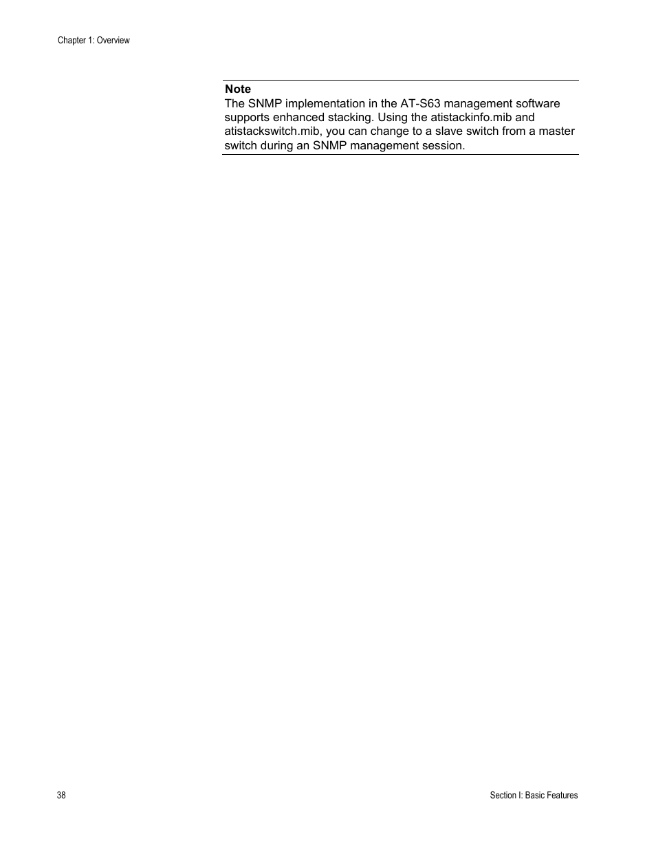 Allied Telesis AT-S63 User Manual | Page 38 / 908