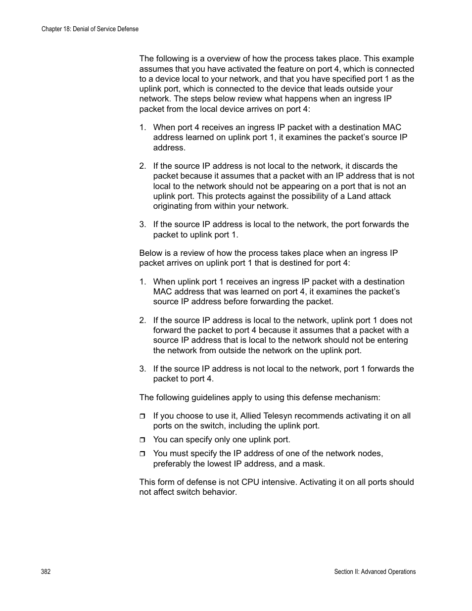 Allied Telesis AT-S63 User Manual | Page 382 / 908