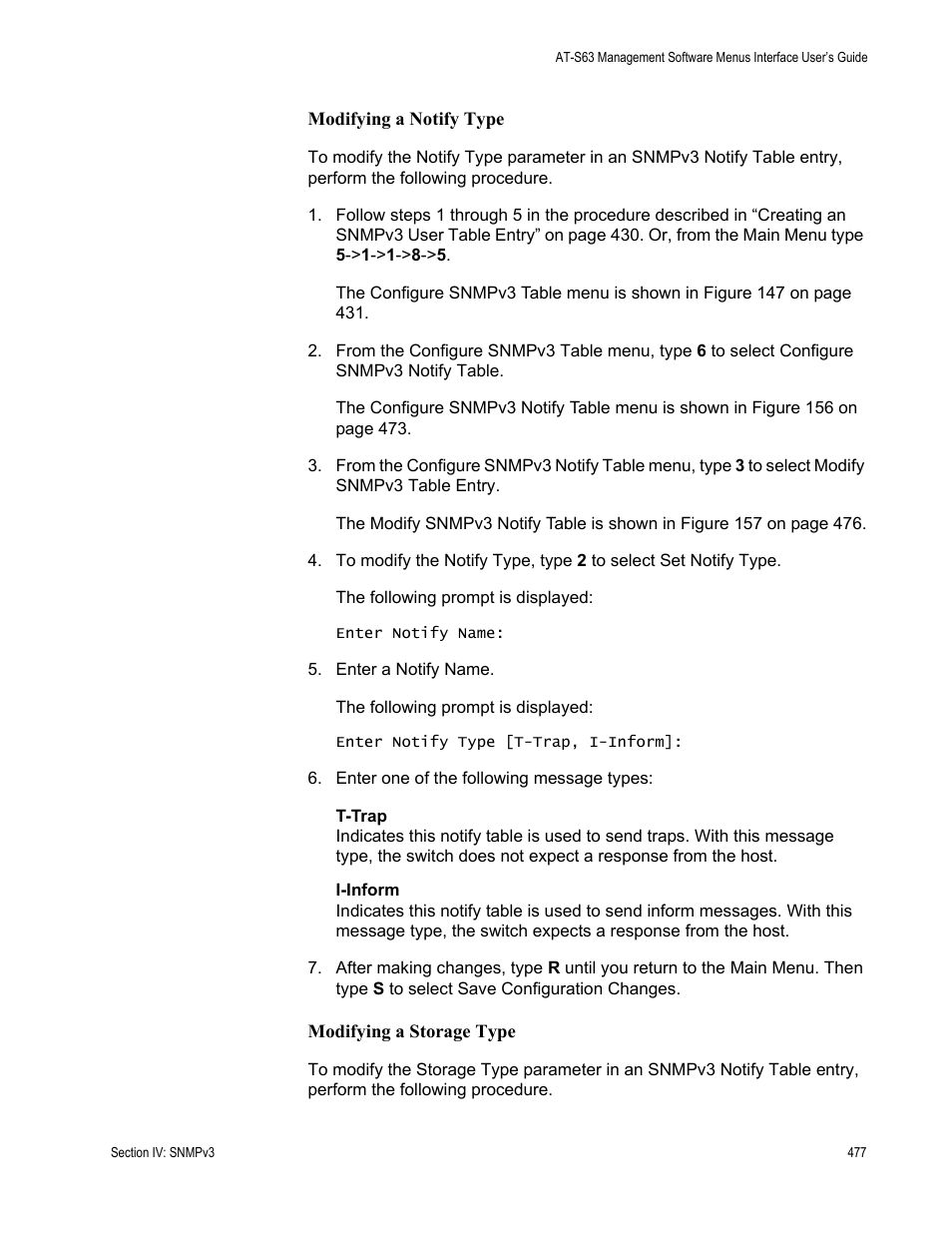Allied Telesis AT-S63 User Manual | Page 477 / 908