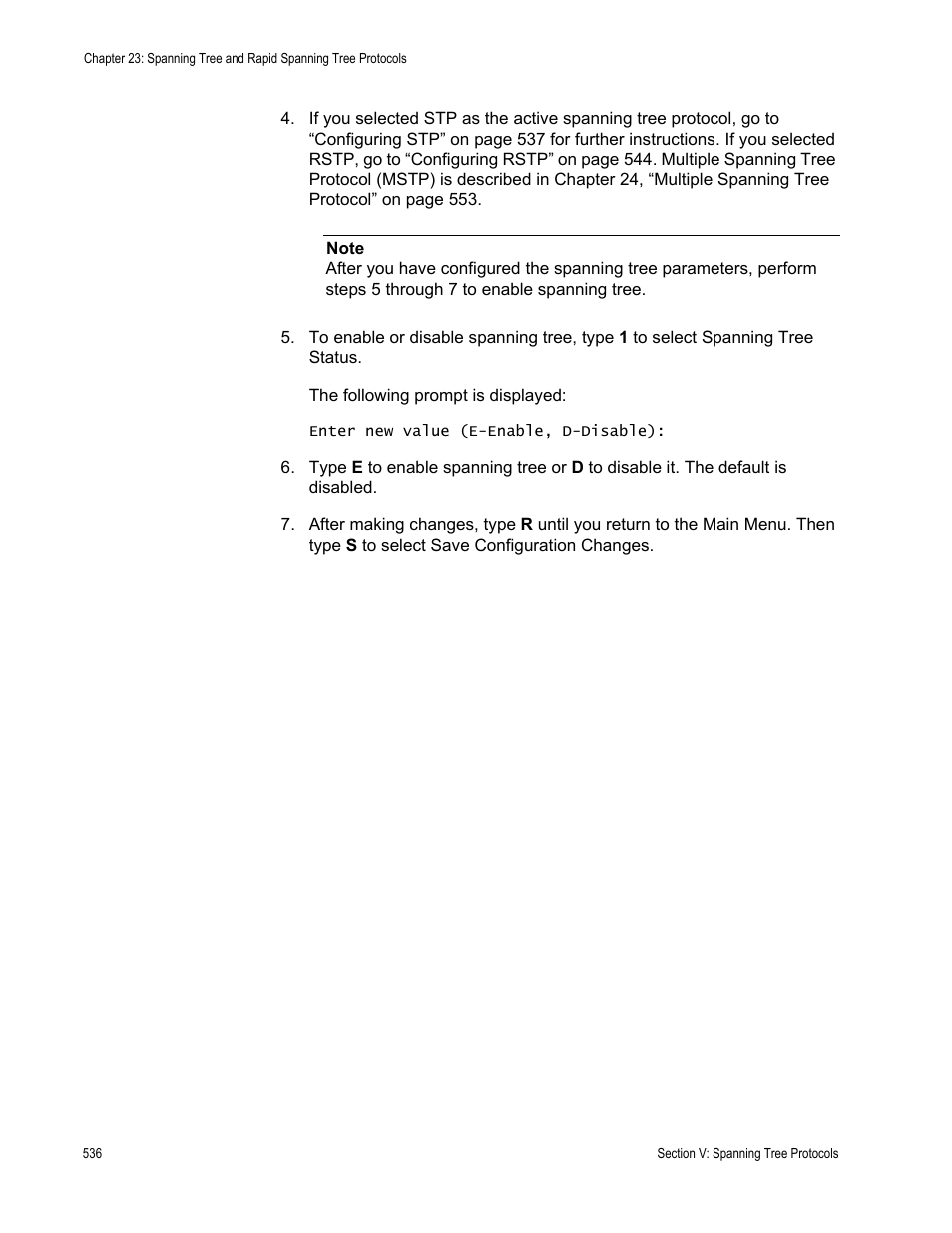 Allied Telesis AT-S63 User Manual | Page 536 / 908