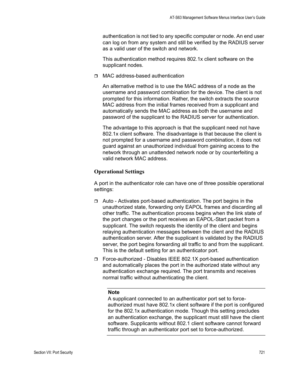 Allied Telesis AT-S63 User Manual | Page 721 / 908