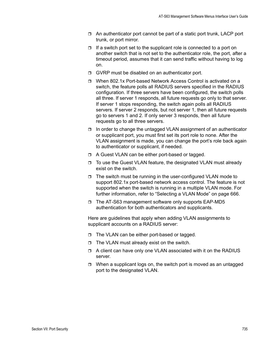 Allied Telesis AT-S63 User Manual | Page 735 / 908