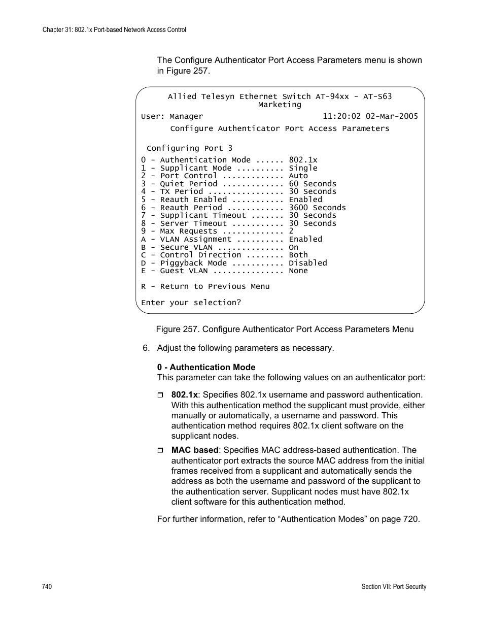 Allied Telesis AT-S63 User Manual | Page 740 / 908