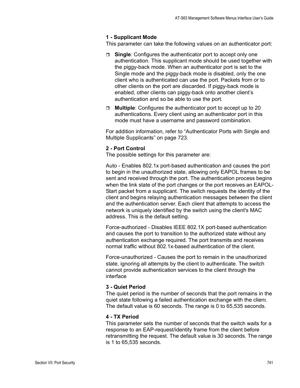 Allied Telesis AT-S63 User Manual | Page 741 / 908