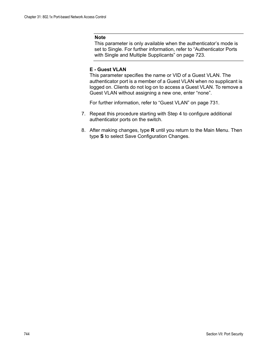 Allied Telesis AT-S63 User Manual | Page 744 / 908
