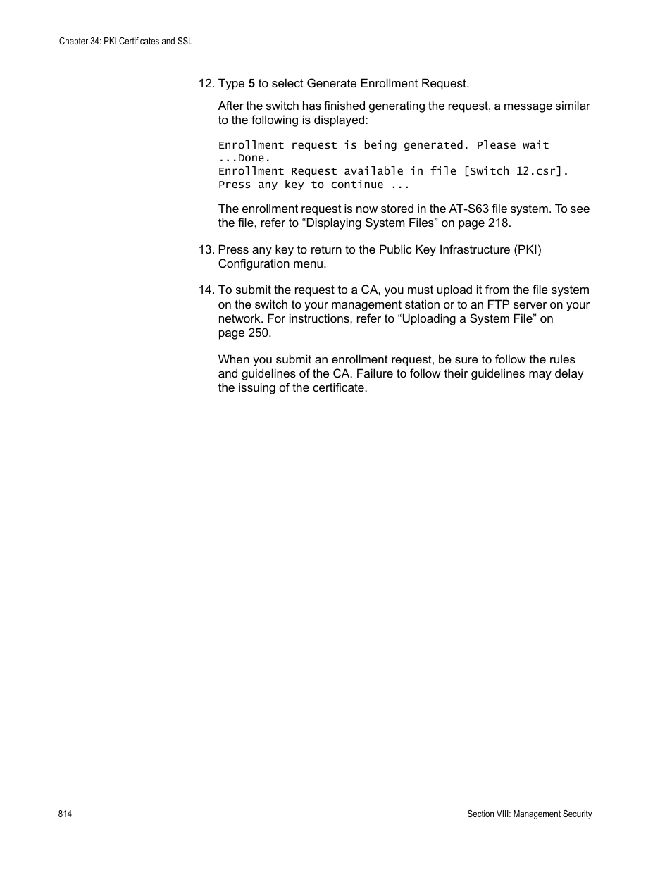 Allied Telesis AT-S63 User Manual | Page 814 / 908
