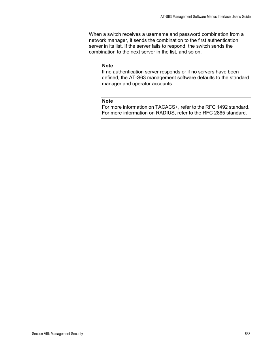 Allied Telesis AT-S63 User Manual | Page 833 / 908