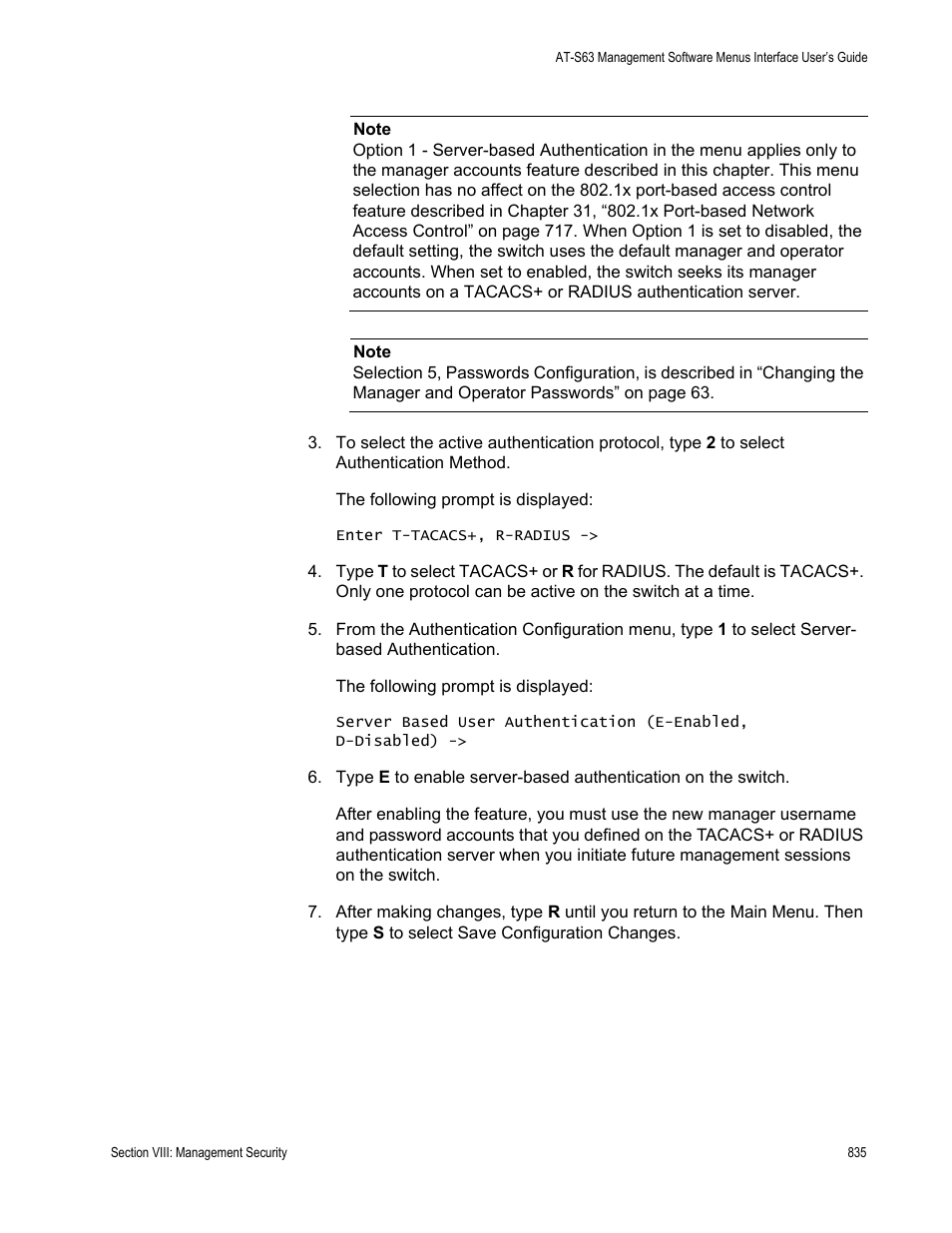 Allied Telesis AT-S63 User Manual | Page 835 / 908