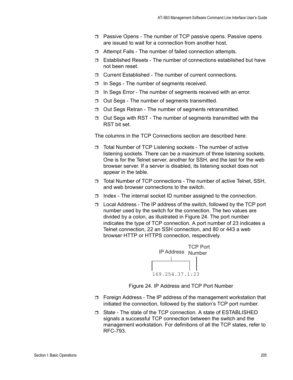 Allied Telesis AT-S63 User Manual | Page 205 / 680