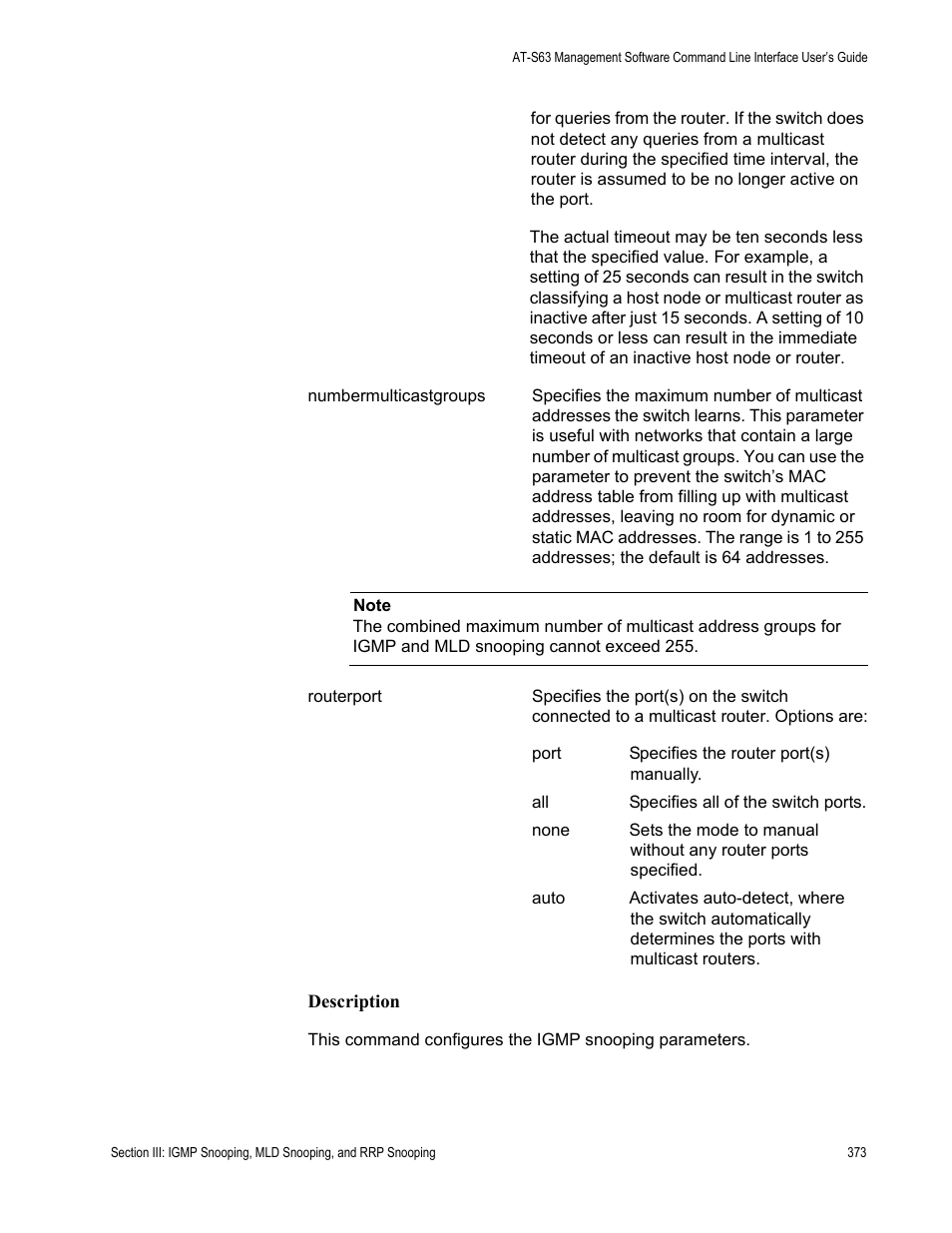 Allied Telesis AT-S63 User Manual | Page 373 / 680