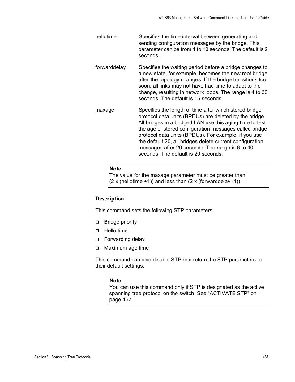 Allied Telesis AT-S63 User Manual | Page 467 / 680