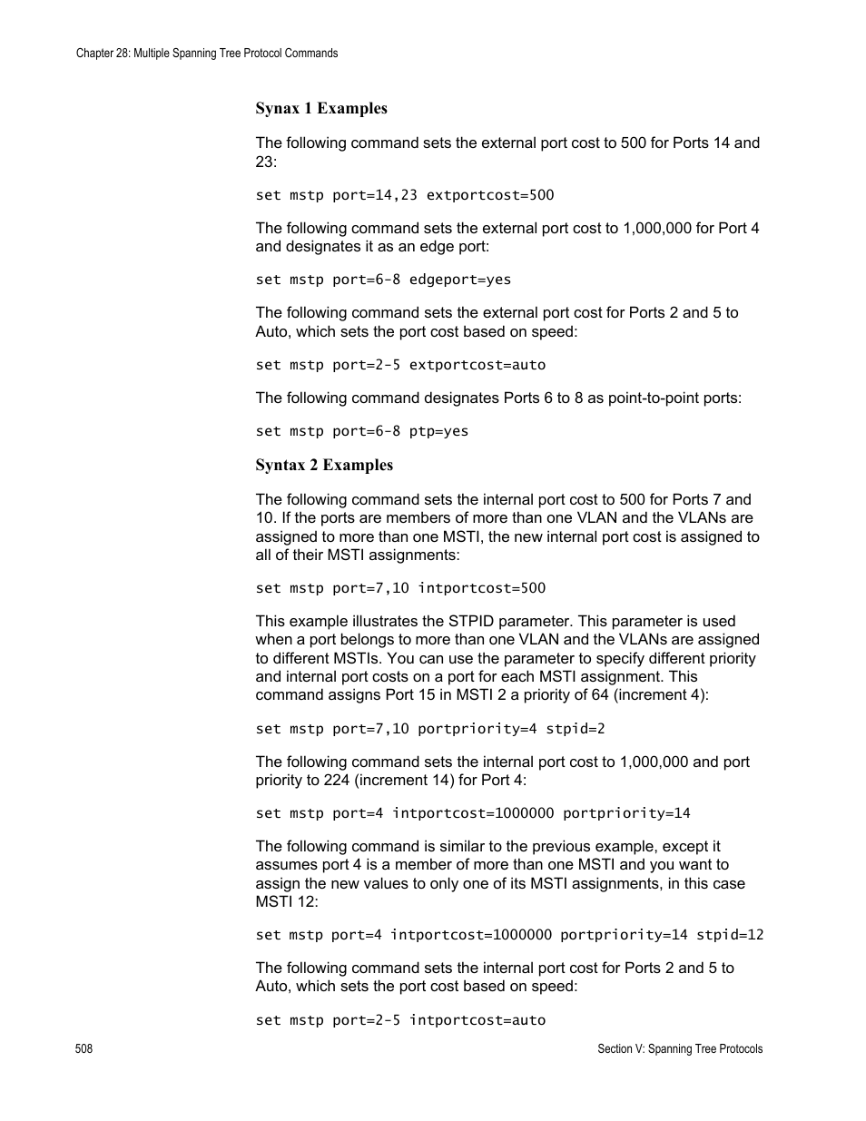 Allied Telesis AT-S63 User Manual | Page 508 / 680