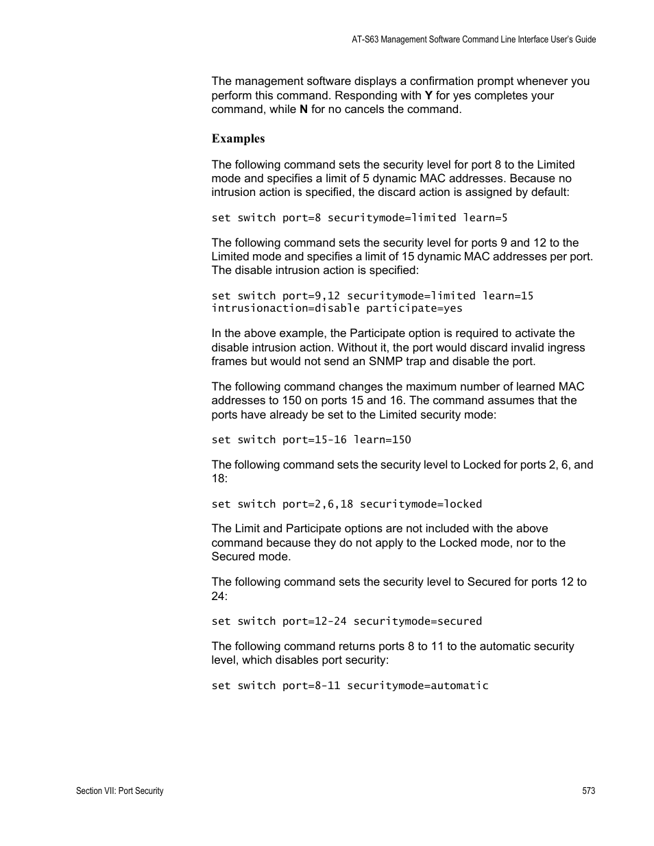 Allied Telesis AT-S63 User Manual | Page 573 / 680