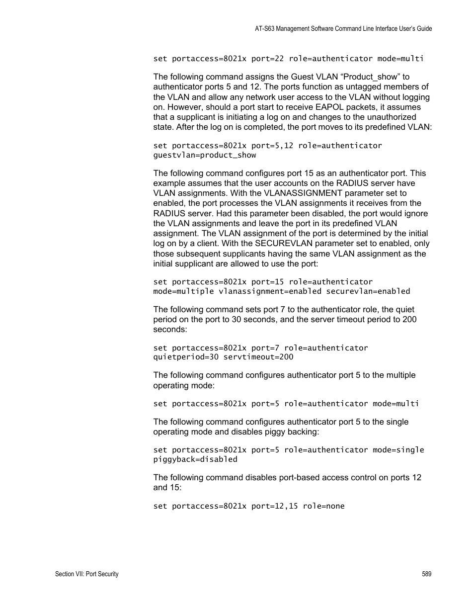 Allied Telesis AT-S63 User Manual | Page 589 / 680