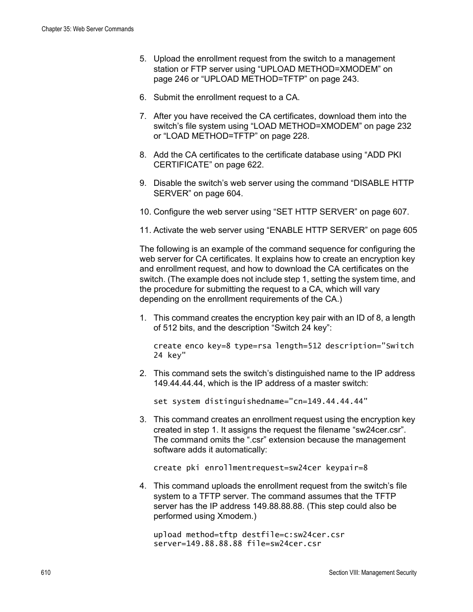 Allied Telesis AT-S63 User Manual | Page 610 / 680