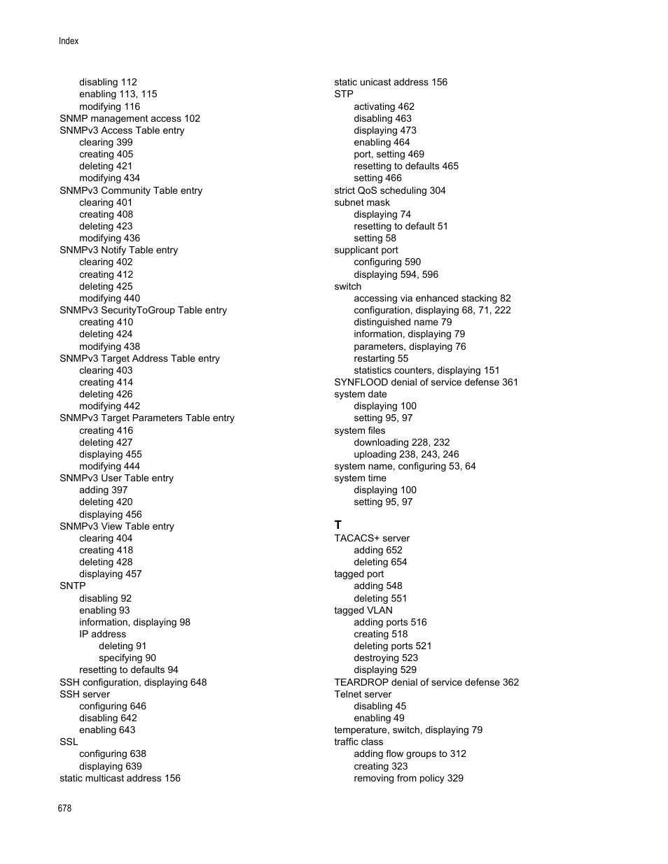 Allied Telesis AT-S63 User Manual | Page 678 / 680