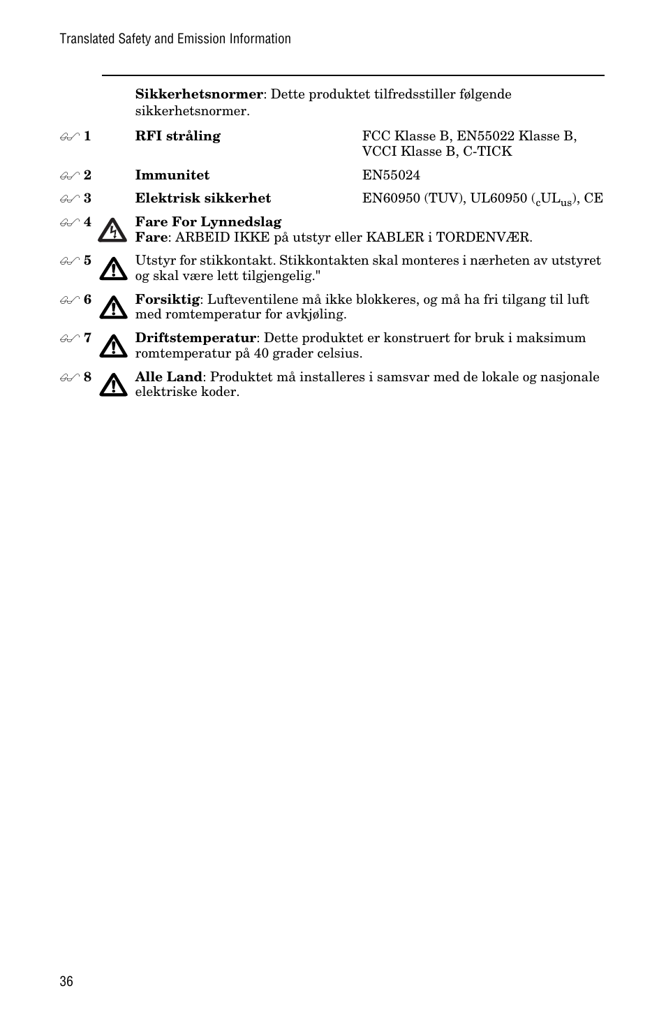 Allied Telesis AT-FS705PD User Manual | Page 44 / 48