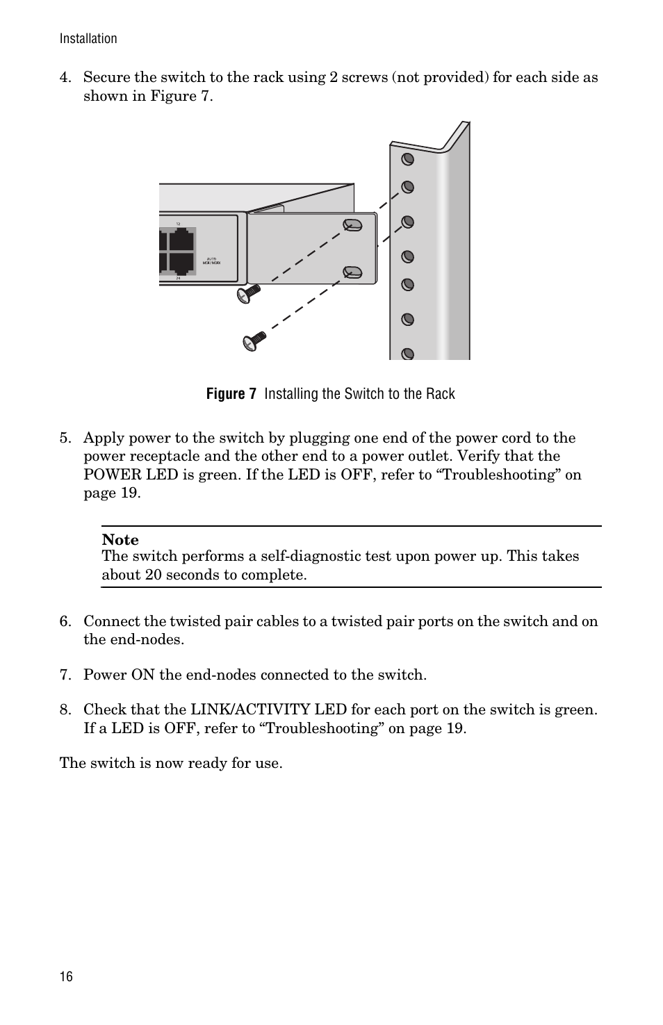 Allied Telesis AT-FS724L User Manual | Page 24 / 46