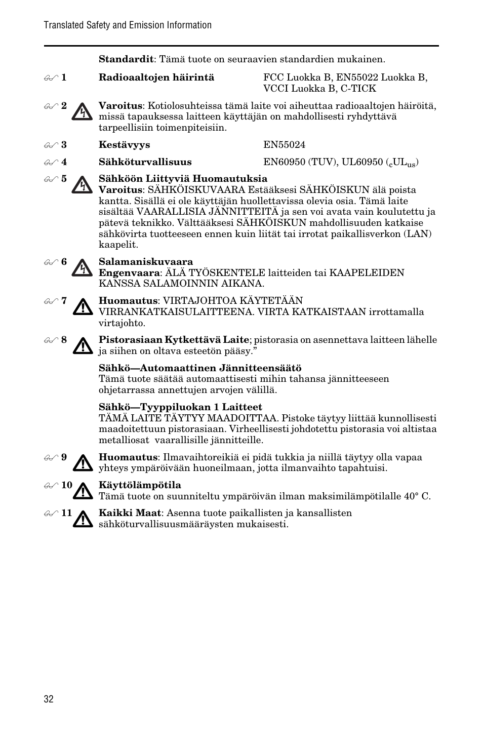 Allied Telesis AT-FS724L User Manual | Page 40 / 46