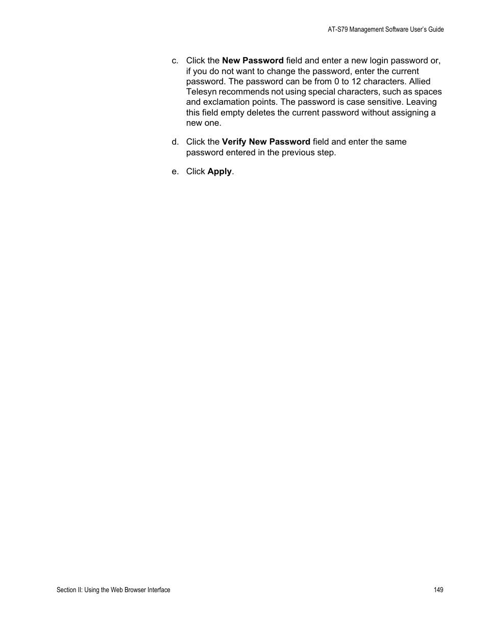 Allied Telesis AT-S79 User Manual | Page 149 / 210