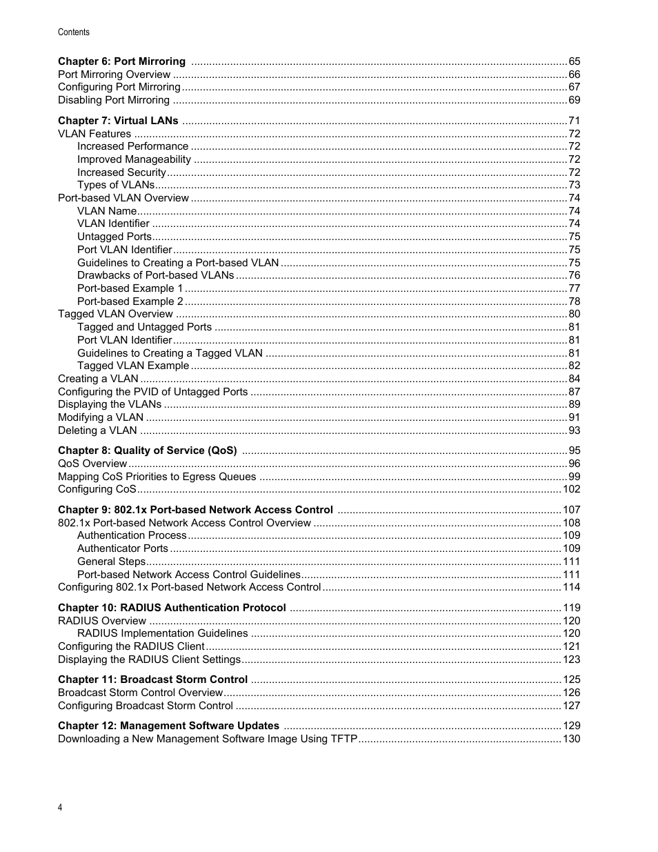 Allied Telesis AT-S79 User Manual | Page 4 / 210